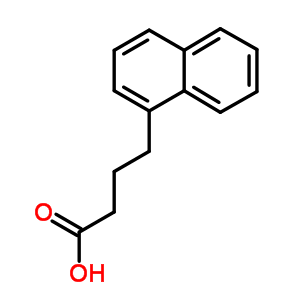 1-萘丁酸结构式_781-74-8结构式