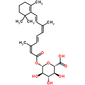 13-Cis retinoyl beta-d-glucuronideStructure,78147-42-9Structure 13-Cis retinoyl beta-d-glucuronide Structure,78147-42-9Structure