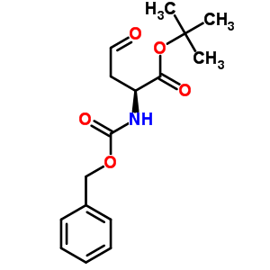 (2S)-2-[(苄氧基羰基氨基)]-4-氧代丁酸叔丁酯结构式_78553-60-3结构式