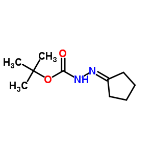 N-环亚戊基肼羧酸叔丁酯结构式_79201-39-1结构式