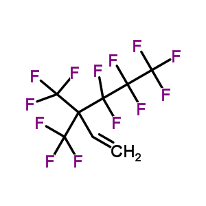 4,4,5,5,6,6,6-七氟-3,3-双(三氟甲基)-1-己烯结构式_79272-26-7结构式