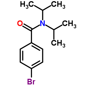 4-溴-N,N-二异丙基苯甲酰胺结构式_79606-46-5结构式