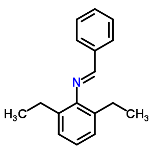 2,6-二乙基-n-(苯基亚甲基)-苯胺结构式_79937-92-1结构式