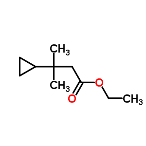 3-环丙基-3-甲基丁酸乙酯结构式_80105-52-8结构式