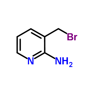 3-(溴甲基)吡啶-2-胺结构式_802022-95-3结构式