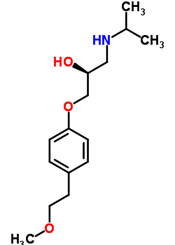 (S)-(-)-美托洛尔结构式_81024-42-2结构式