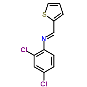 N-(2,4-二氯苯基)-1-噻吩-2-基-甲胺结构式_81336-01-8结构式