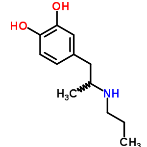 (9ci)-4-[2-(丙基氨基)丙基]-1,2-苯二醇结构式_82004-90-8结构式