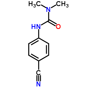 N-(4-氰基苯基)-N,N-二甲基脲结构式_82261-41-4结构式