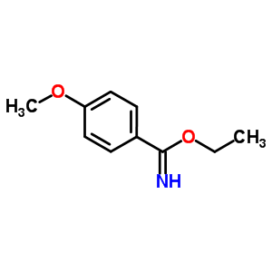 4-甲氧基苯甲亚胺酸乙酯结构式_829-48-1结构式