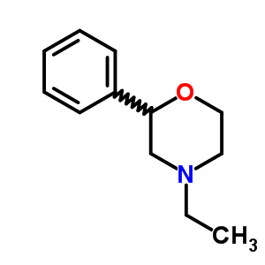 4-乙基-2-苯基-吗啉结构式_83081-04-3结构式