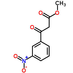 3-硝基-b-氧代-苯丙酸甲酯结构式_83256-99-9结构式