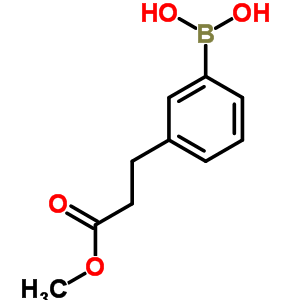 3-(3-硼苯基)丙酸甲酯结构式_833472-82-5结构式