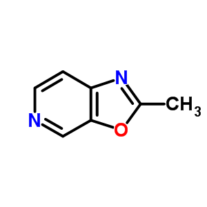 2-甲基噁唑并[5,4-c]吡啶结构式_83431-05-4结构式