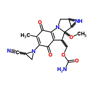 丝裂霉素 DERIV结构式_84397-24-0结构式