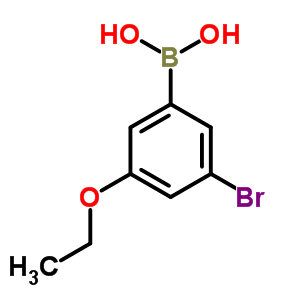 5-溴-3-乙氧基苯硼酸结构式_849062-02-8结构式