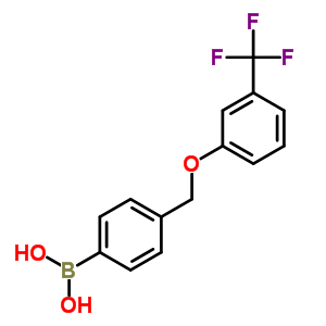 4-(3-(Trifluoromethyl)phenoxymethyl)phenylboronic acidStructure,849062-03-9Structure 4-(3-(Trifluoromethyl)phenoxymethyl)phenylboronic acid Structure,849062-03-9Structure