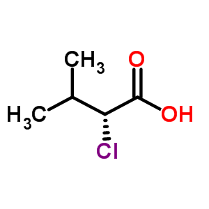 (R)-2-氯-3-甲基丁酸结构式_84918-96-7结构式