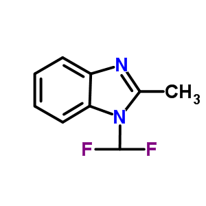 1-(二氟甲基)-2-甲基-(9ci)-1H-苯并咪唑结构式_84941-16-2结构式