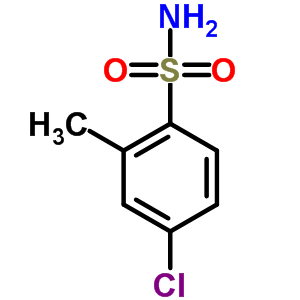 4-氯-2-甲基-苯磺酰胺结构式_85019-87-0结构式