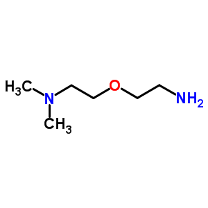 (9ci)-2-(2-氨基乙氧基)-N,N-二甲基-乙胺结构式_85322-63-0结构式