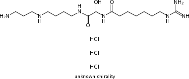 盐酸胍立莫司结构式_85468-01-5结构式