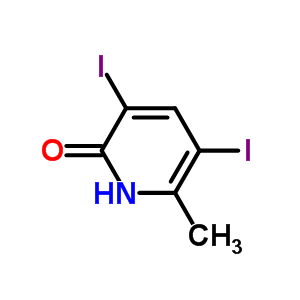 3,5-Diiodo-6-methylpyridin-2-olStructure,858851-91-9Structure 3,5-Diiodo-6-methylpyridin-2-ol Structure,858851-91-9Structure