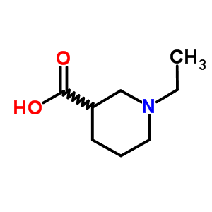 1-乙基哌啶-3-羧酸结构式_861071-98-9结构式
