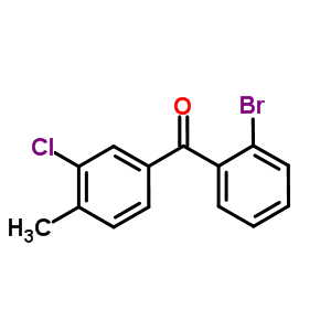 2-Bromo-3’-chloro-4’-methylbenzophenoneStructure,861307-25-7Structure 2-Bromo-3’-chloro-4’-methylbenzophenone Structure,861307-25-7Structure