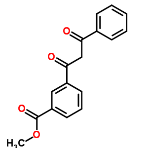 3-(3-氧代-3-苯基-丙酰基)苯甲酸甲酯结构式_86235-81-6结构式