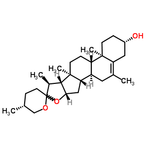 6-甲基薯蓣皂苷结构式_86533-46-2结构式