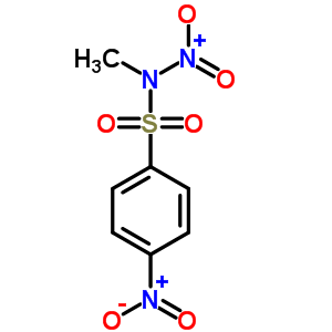 n-甲基-n,4-二硝基-苯磺酰胺结构式_86674-15-9结构式