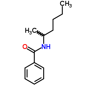 n-(1-甲基戊基)-苯甲酰胺结构式_86918-09-4结构式