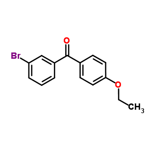 3-溴-4-乙氧基苯甲酮结构式_872279-52-2结构式