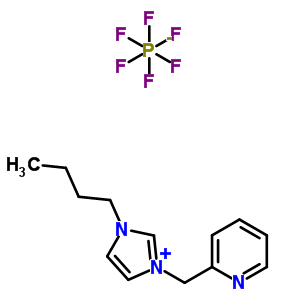 1-Butyl-3-(2-pyridinylmethyl)-1h-imidazolium hexafluorophosphate, 95%Structure,873788-09-1Structure 1-Butyl-3-(2-pyridinylmethyl)-1h-imidazolium hexafluorophosphate, 95% Structure,873788-09-1Structure