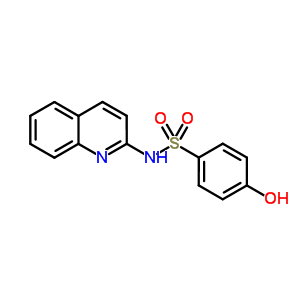 N-(2-喹啉基)-1-苯酚-4-磺酰胺结构式_875227-77-3结构式