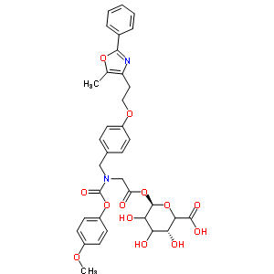 莫格列扎酰基--D-葡糖苷酸结构式_875430-26-5结构式