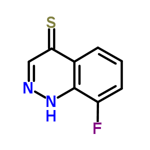 8-氟-4-噌啉硫醇结构式_876-79-9结构式