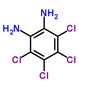 3,4,5,6-四氯-1,2-苯二胺结构式_877-12-3结构式