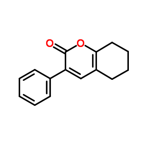 5,6,7,8-四氢-3-苯基-2H-1-苯并吡喃-2-酮结构式_87937-62-0结构式