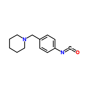 1-(4-异氰酰基苄基)哌啶结构式_879896-46-5结构式