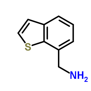1-(1-苯并噻吩-7-基)甲胺结构式_880251-15-0结构式