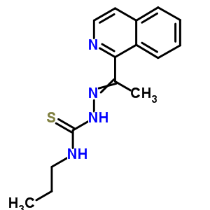 1-(1-异喹啉-1-基亚乙基氨基)-3-丙基-硫代脲结构式_88324-44-1结构式