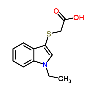 (1-乙基-1H-吲哚-3-磺酰基)-乙酸结构式_883539-49-9结构式