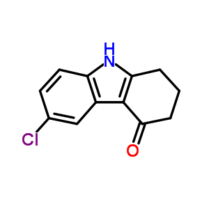 6-Chloro-1,2,3,9-tetrahydro-4h-carbazol-4-one Structure