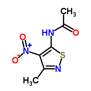 N-(3-甲基-4-硝基-噻唑-5-基)乙酰胺结构式_88394-22-3结构式