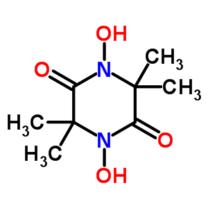 1,4-Dihydroxy-3,3,6,6-tetramethylpiperazine-2,5-dioneStructure,88571-75-9Structure 1,4-Dihydroxy-3,3,6,6-tetramethylpiperazine-2,5-dione Structure,88571-75-9Structure