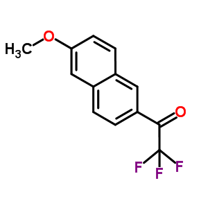2,2,2-三氟-1-(6-甲氧基萘-2-基)乙酮结构式_886370-42-9结构式