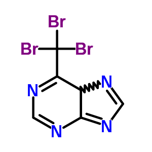 6-(三溴甲基)-9H-嘌呤结构式_89415-28-1结构式