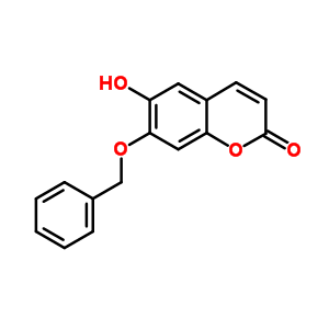 6,7-二羟基香豆素-7-苄醚结构式_895-61-4结构式